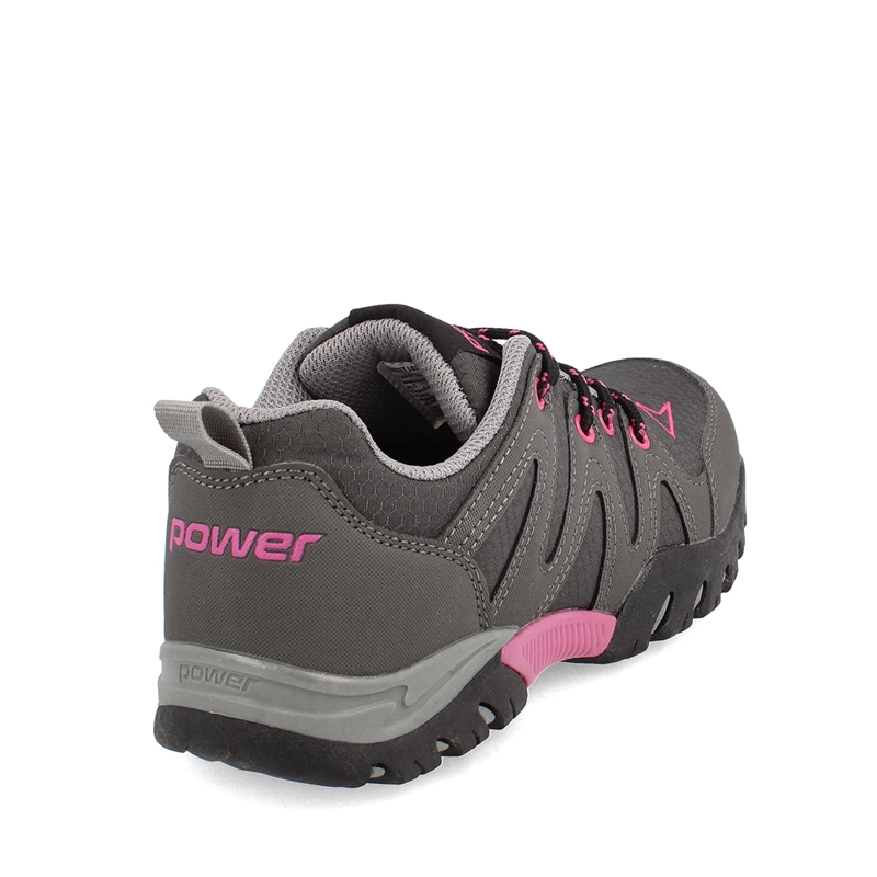 ZAPATILLA MUJER POWER QUEST LORE GRIS - 4