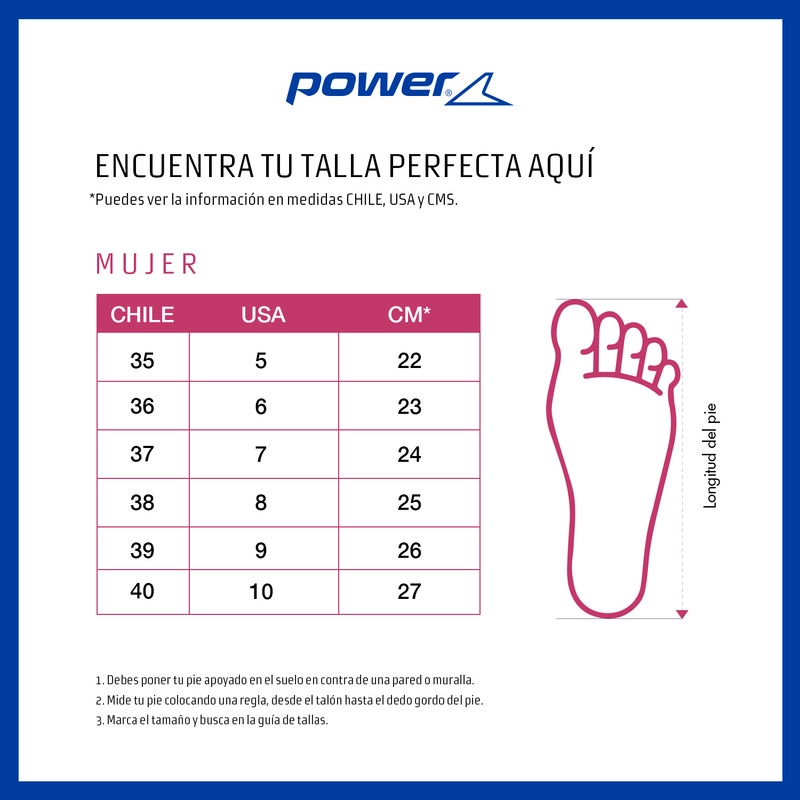 ZAPATILLA MUJER POWER QUEST LORE GRIS - 8