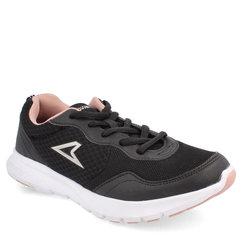 ZAPATILLA MUJER POWER WAVE ACCENT NEGRO - 2