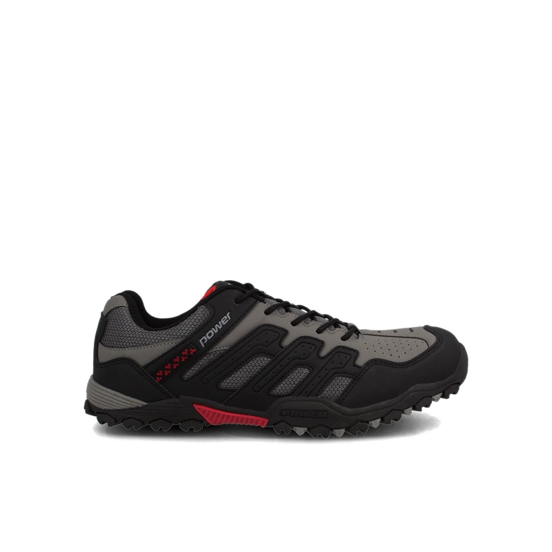 ZAPATILLA HOMBRE OUTDOOR POWER TREK TOR GRIS - 1