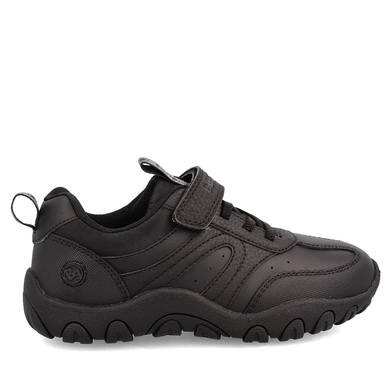 ZAPATO ESCOLAR NIÑO BUBBLEGUMMERS EVEREST NEGRO - 1