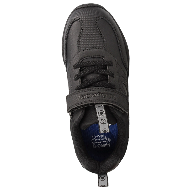 ZAPATO ESCOLAR NIÑO BUBBLEGUMMERS EVEREST NEGRO - 6