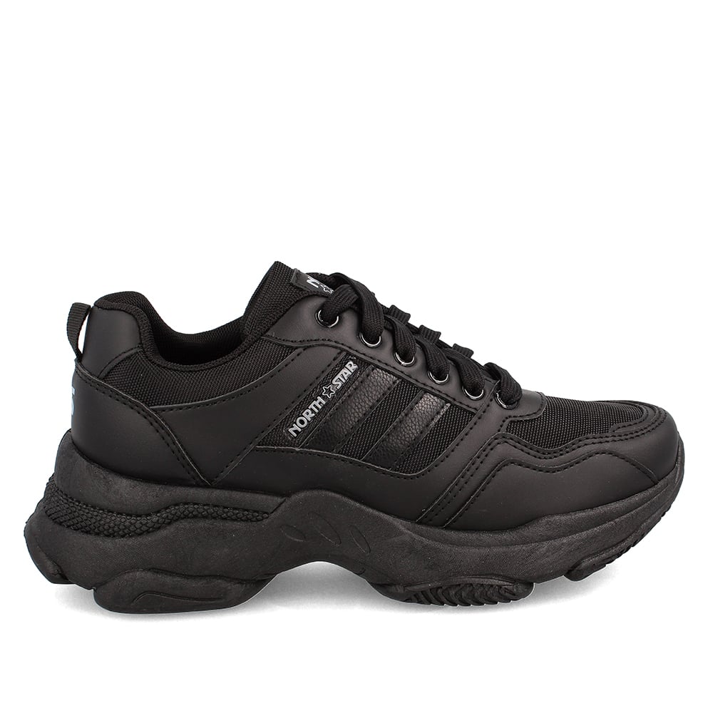 ZAPATILLA MUJER NORTH STAR AOON NEGRO - 1