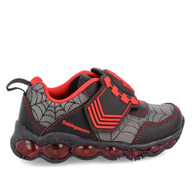 ZAPATILLA NIÑO LUCES BUBBLEGUMMERS SPHERE NEGRO - 1