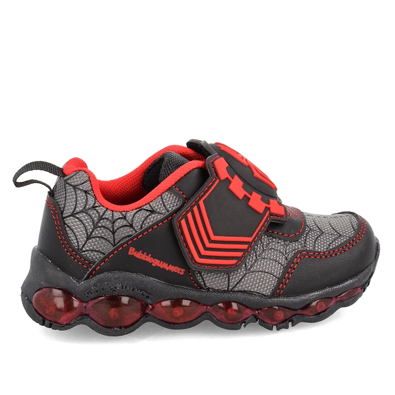 ZAPATILLA NIÑO LUCES BUBBLEGUMMERS SPHERE NEGRO - 1