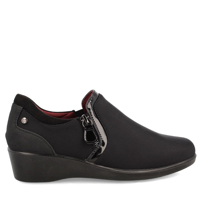 MOCASINES MUJER BATA NEGRO COMFIT NEWSTAR II - 1