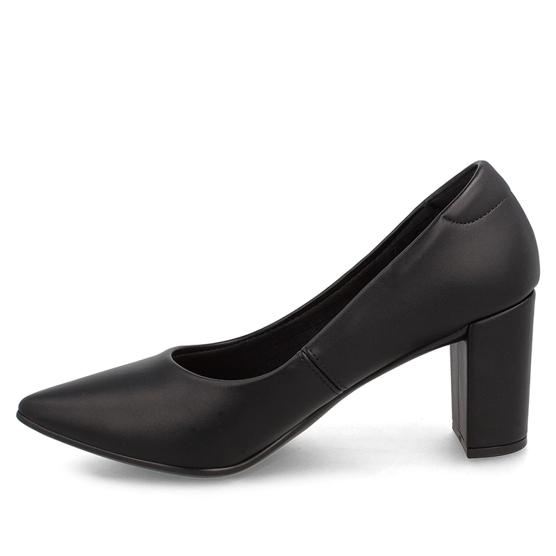 ZAPATO TACO MUJER BATA CARMEN NEGRO - 2