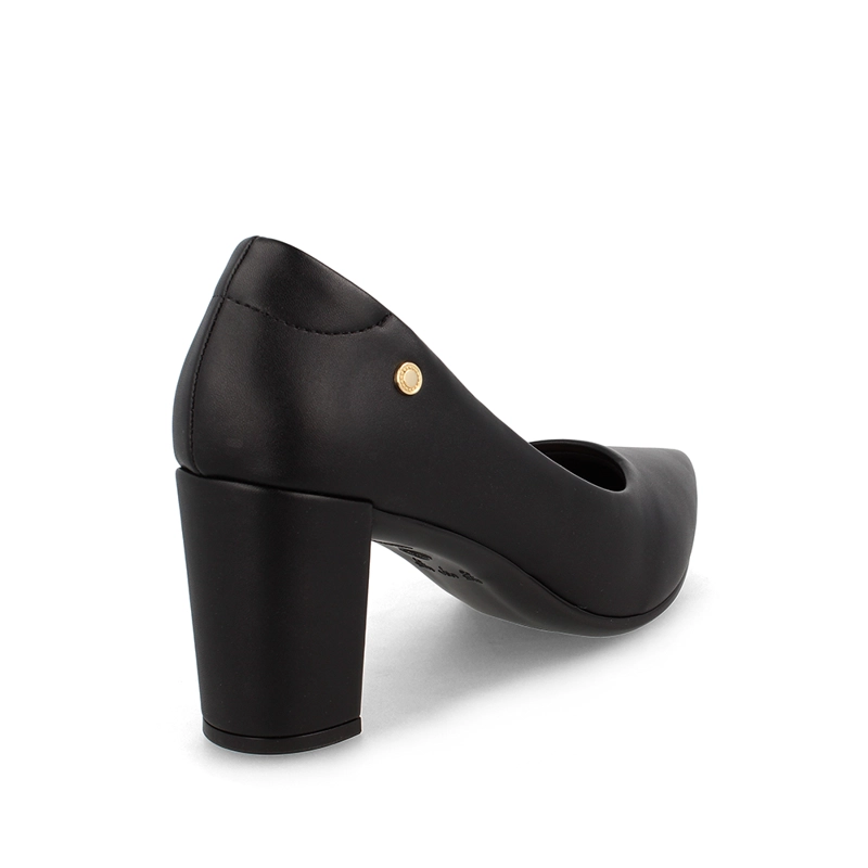ZAPATO TACO MUJER BATA CARMEN NEGRO - 4