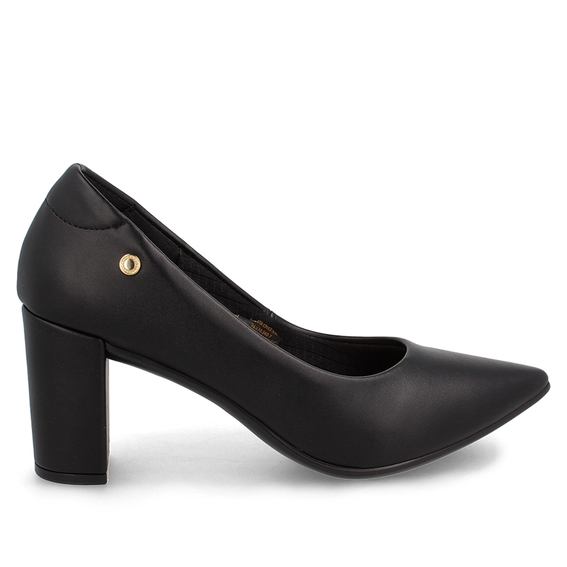 ZAPATO TACO MUJER BATA CARMEN NEGRO - 5