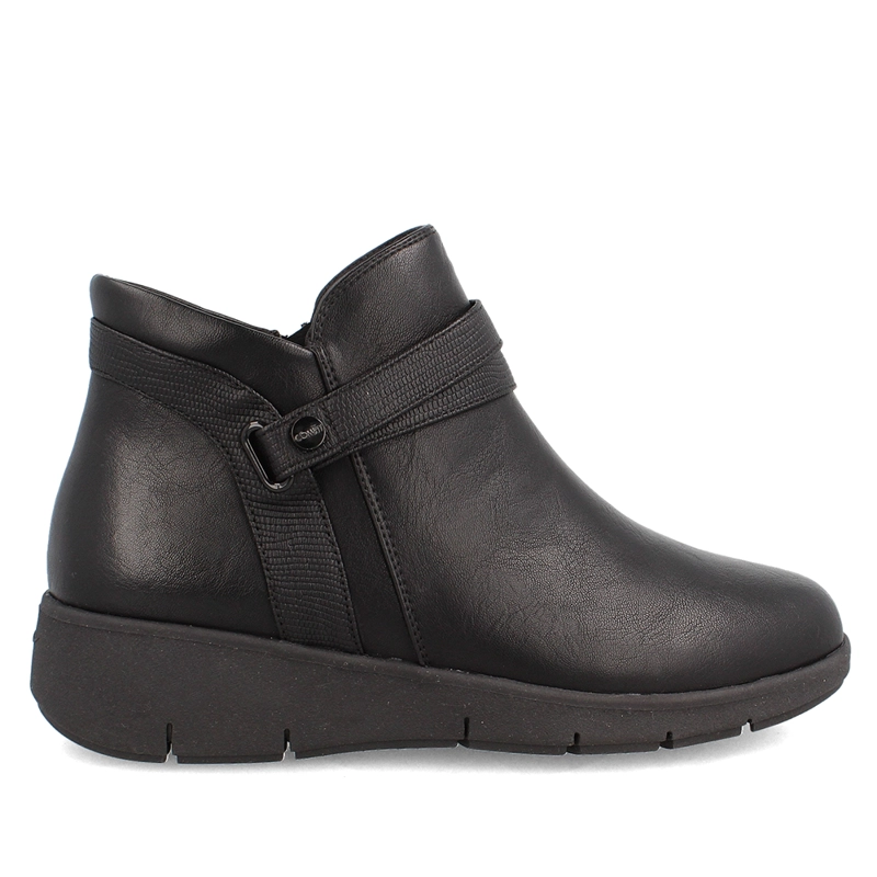 BOTÍN MUJER BATA NEGRO COMFIT FIONA CASUAL - 1