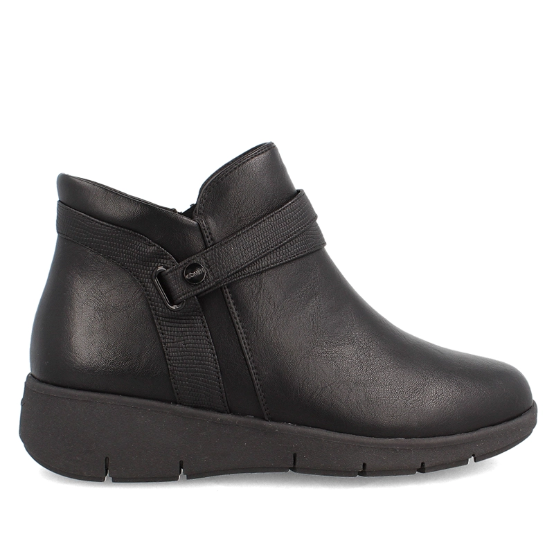 BOTÍN MUJER BATA NEGRO COMFIT FIONA CASUAL - 1