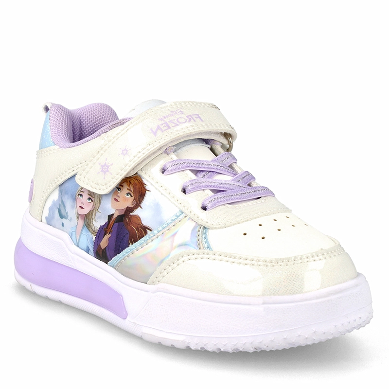 ZAPATILLA NIÑA BUBBLEGUMMERS LUCES FROZEN DISNEY BLANCO-AQUA - 2