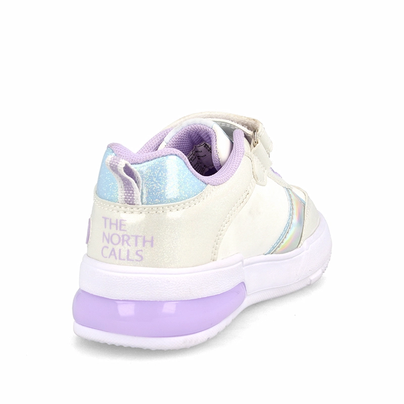 ZAPATILLA NIÑA BUBBLEGUMMERS LUCES FROZEN DISNEY BLANCO-AQUA - 4