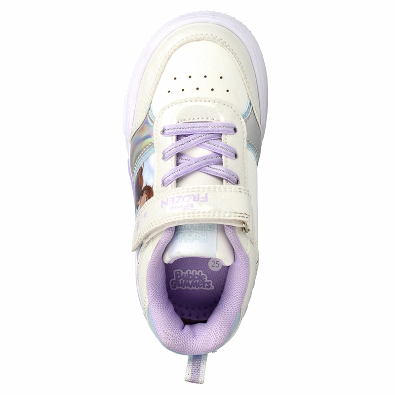 ZAPATILLA NIÑA BUBBLEGUMMERS LUCES FROZEN DISNEY BLANCO-AQUA - 6