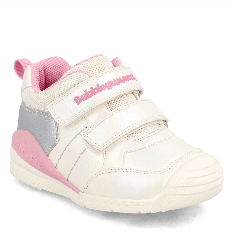 ZAPATILLAS NIÑA BUBBLEGUMMERS URBANAS BLANCO BIO FIT PINK - 2