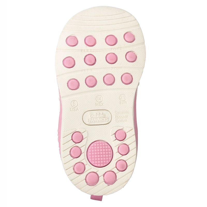 ZAPATILLAS NIÑA BUBBLEGUMMERS URBANAS BLANCO BIO FIT PINK - 7