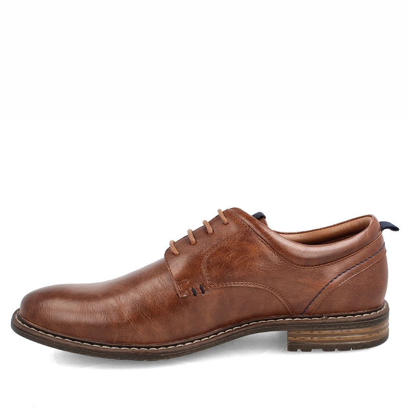 ZAPATO HOMBRE BATA LIBRA CAFE - 2