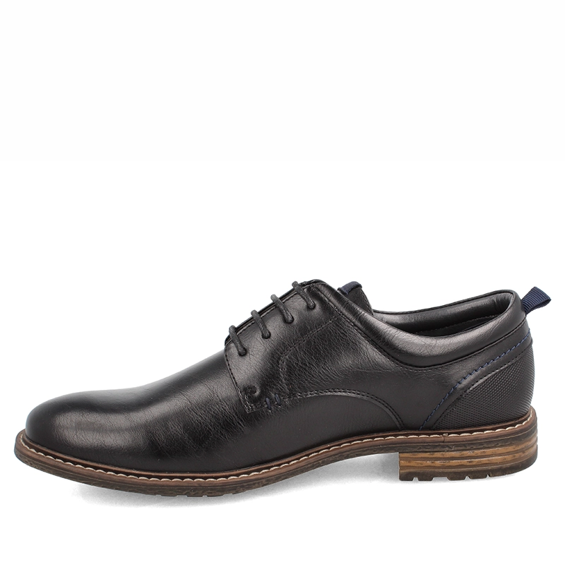 ZAPATO HOMBRE BATA LIBRA NEGRO - 2