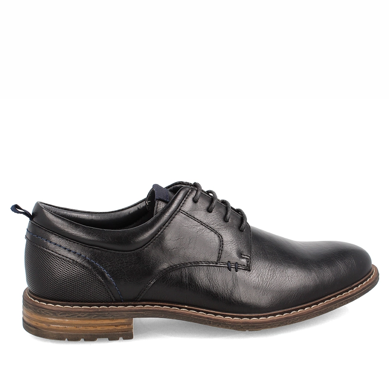 ZAPATO HOMBRE BATA LIBRA NEGRO - 5