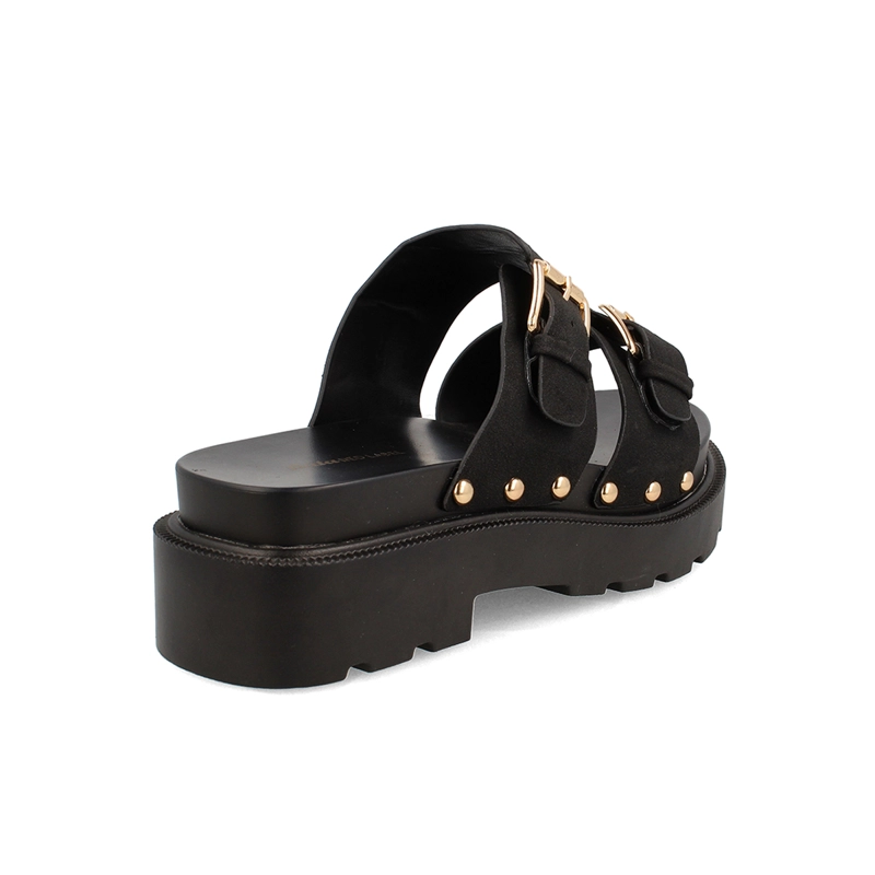 SANDALIAS MUJER BATA NEGRO MERCURY - 3