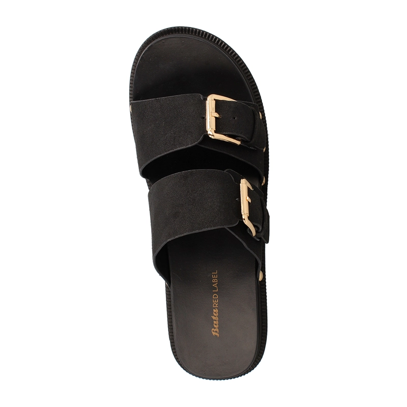 SANDALIAS MUJER BATA NEGRO MERCURY - 6