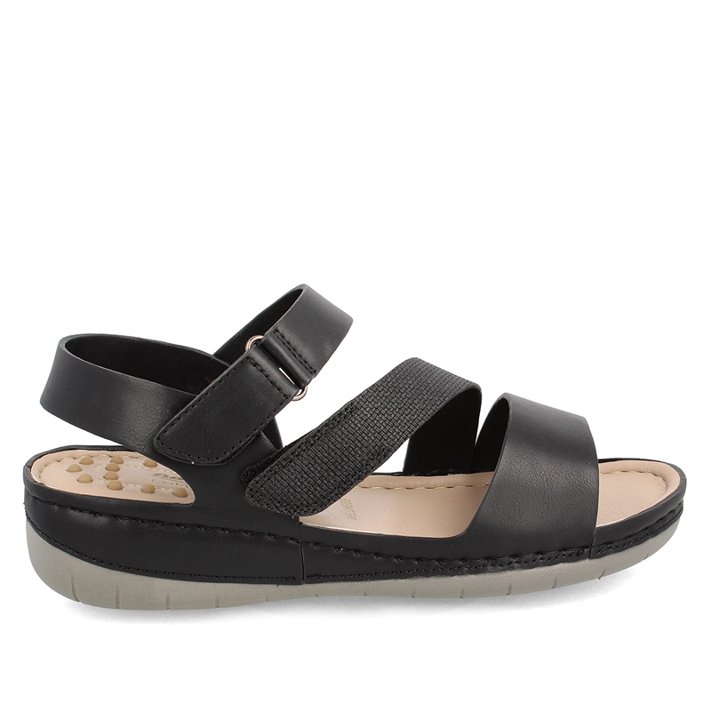 SANDALIAS MUJER BATA NEGRO CUYLER BROCHE - 5