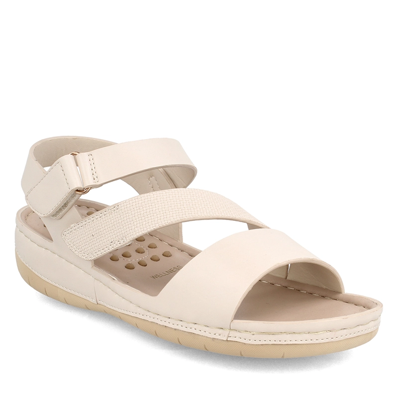 SANDALIAS MUJER BATA BEIGE CUYLER BROCHE - 2