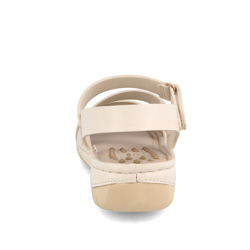 SANDALIAS MUJER BATA BEIGE CUYLER BROCHE - 4