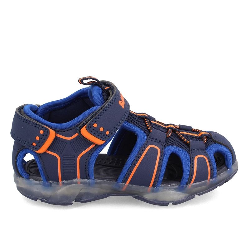 SANDALIAS NIÑO BUBBLEGUMMERS AZUL UNAI - 1