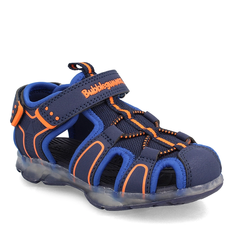 SANDALIAS NIÑO BUBBLEGUMMERS AZUL UNAI - 3