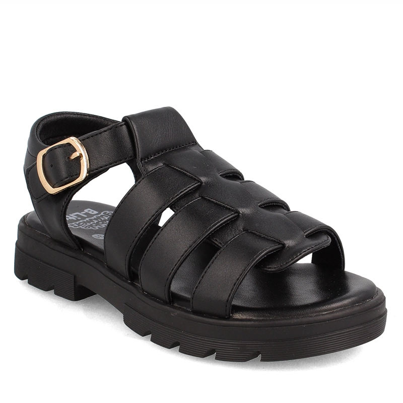 SANDALIA NIÑA BUBBLEGUMMERS NEGRO DUNIA - 2