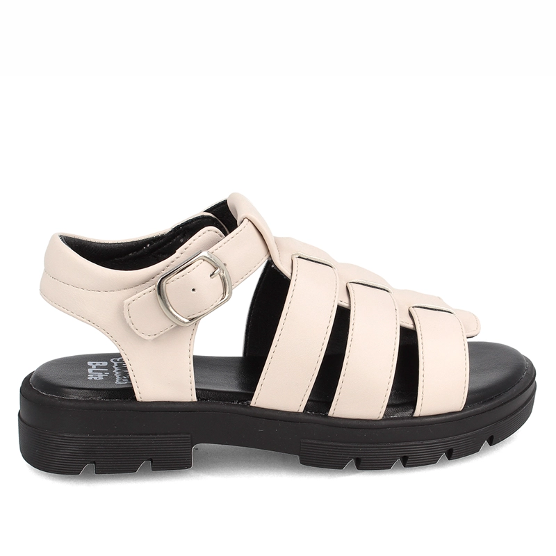 SANDALIA NIÑA BUBBLEGUMMERS BLANCO DUNIA - 1