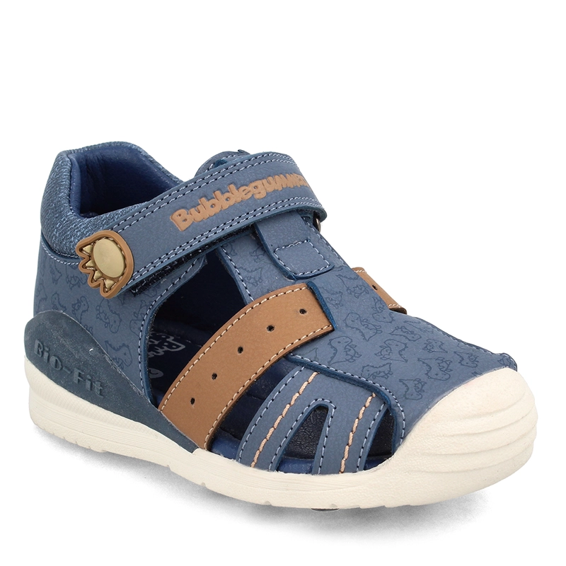 SANDALIA  NIÑO BUBBLEGUMMERS BIO FIT AZUL - 2