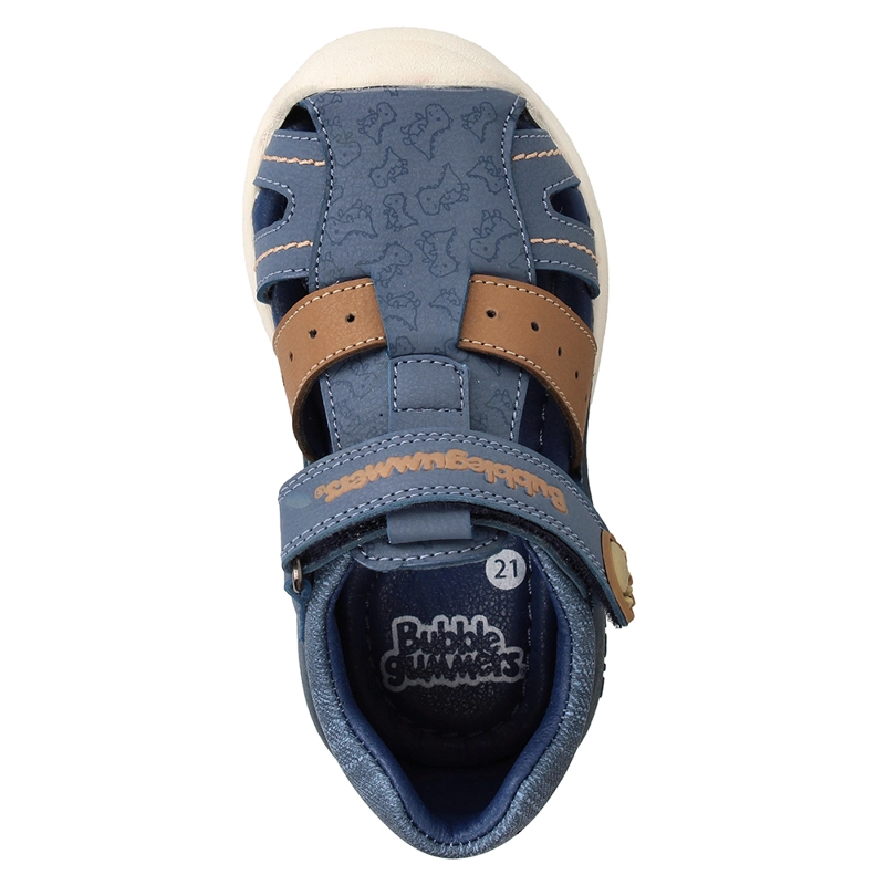 SANDALIA  NIÑO BUBBLEGUMMERS BIO FIT AZUL - 6