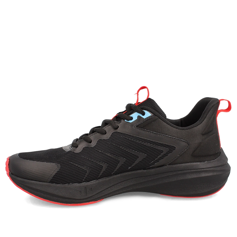 ZAPATILLA HOMBRE POWER SWIFT NEGRO-ROJO - 3
