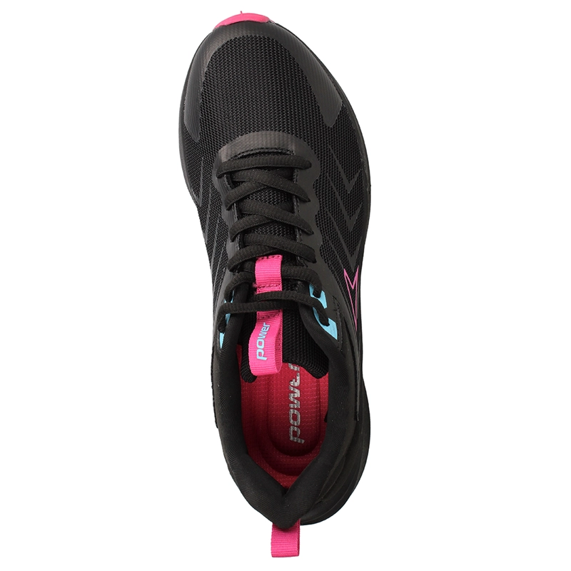 ZAPATILLA MUJER POWER SWIFT NEGRO-ROSADO - 6