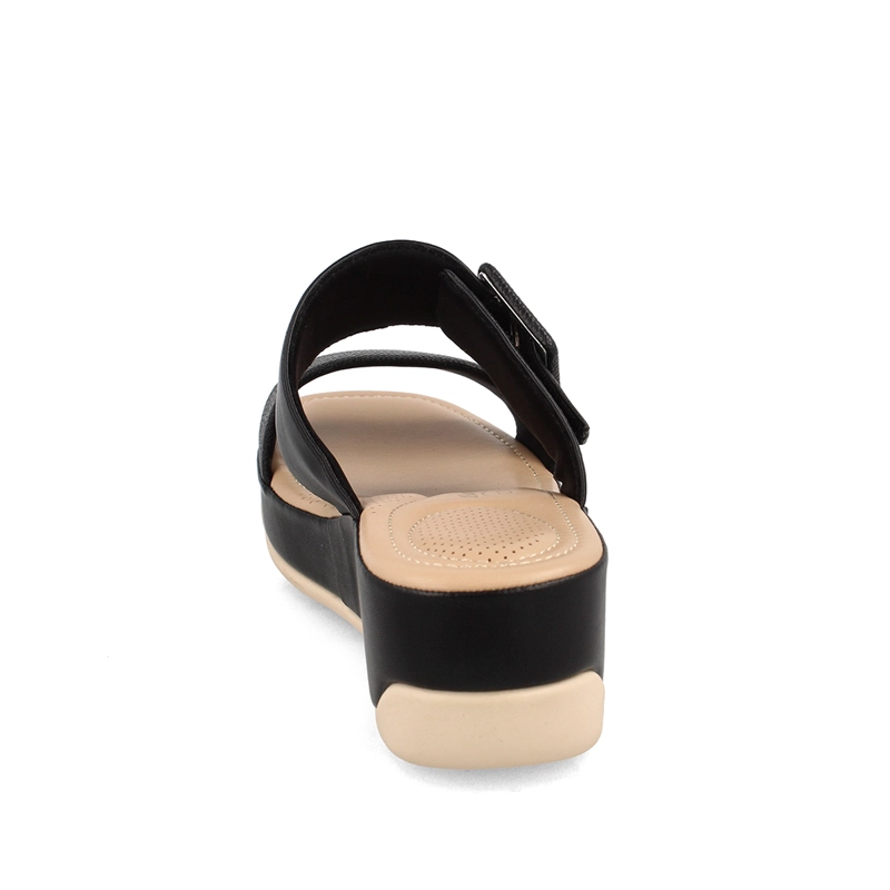 SANDALIA MUJER BATA NEGRO CAROL - 3