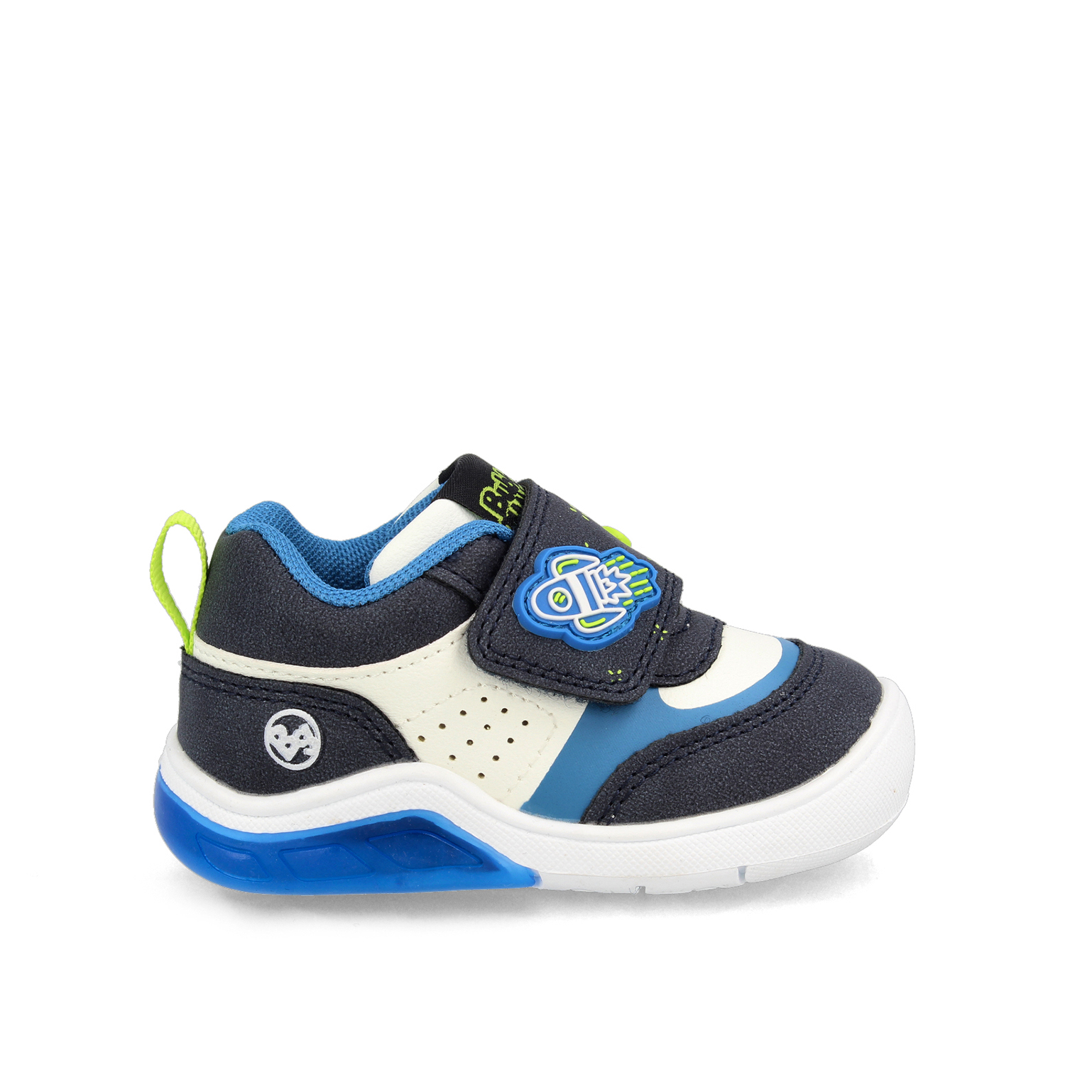ZAPATILLA NIÑO BUBBLEGUMMERS TOKIO LUCES AZUL-BLANCO - 1