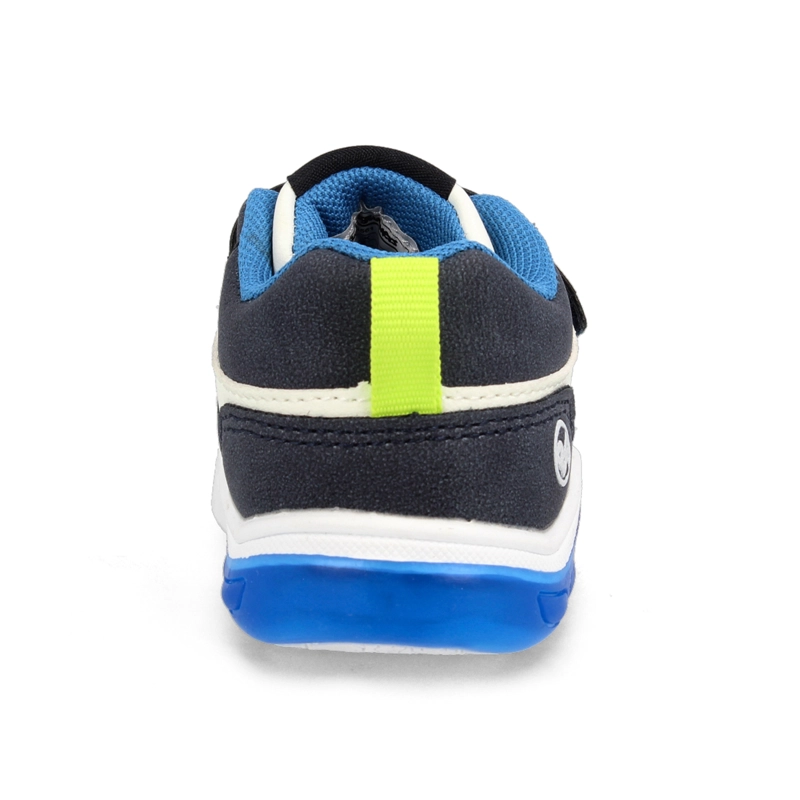 ZAPATILLA NIÑO BUBBLEGUMMERS TOKIO LUCES AZUL-BLANCO - 3