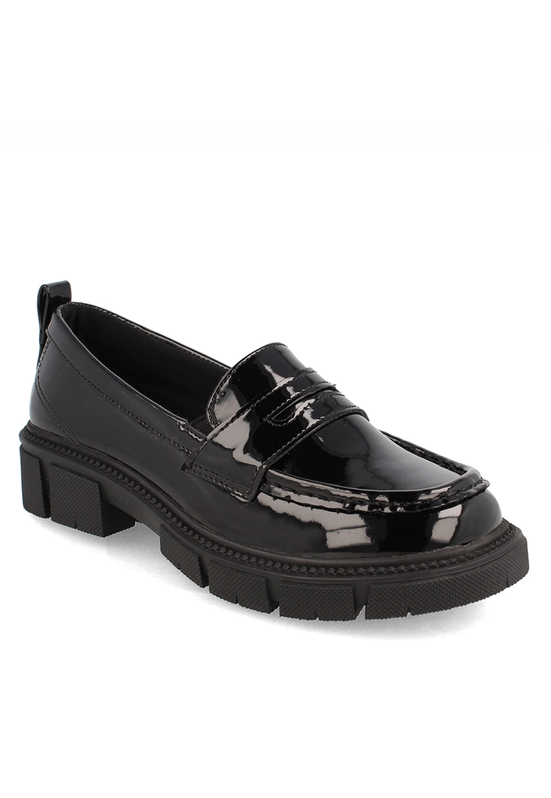 MOCASINES NIÑA BUBBLEGUMMERS CATIA NEGRO - 2