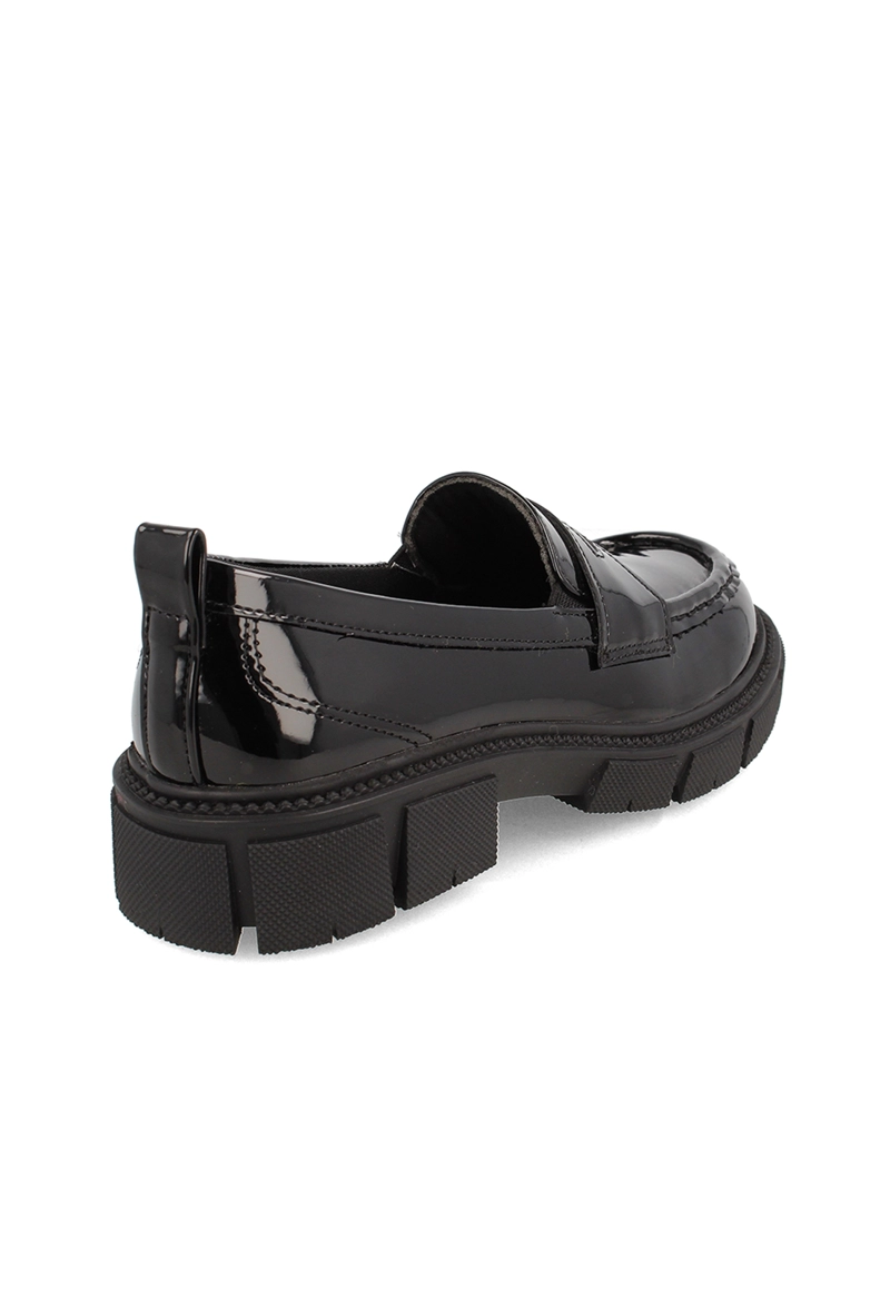 MOCASINES NIÑA BUBBLEGUMMERS CATIA NEGRO - 4