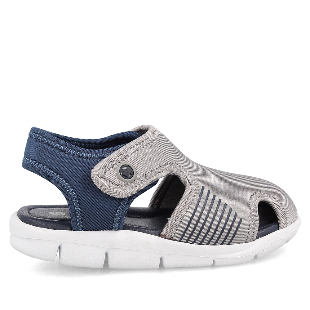 SANDALIA NIÑO BUBBLEGUMMERS GRIS-AZUL BENTLEY - 5