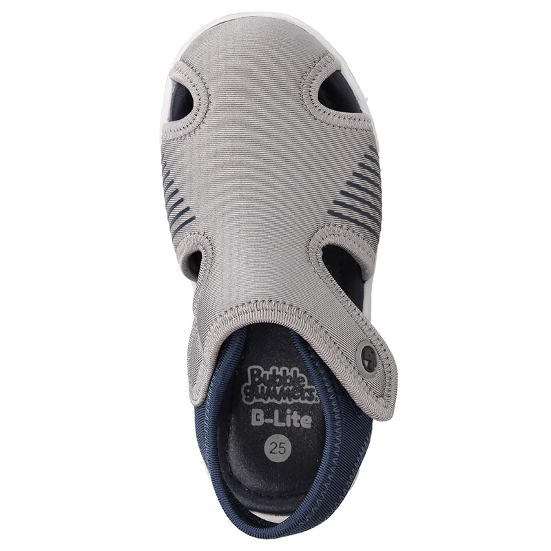 SANDALIA NIÑO BUBBLEGUMMERS GRIS-AZUL BENTLEY - 6