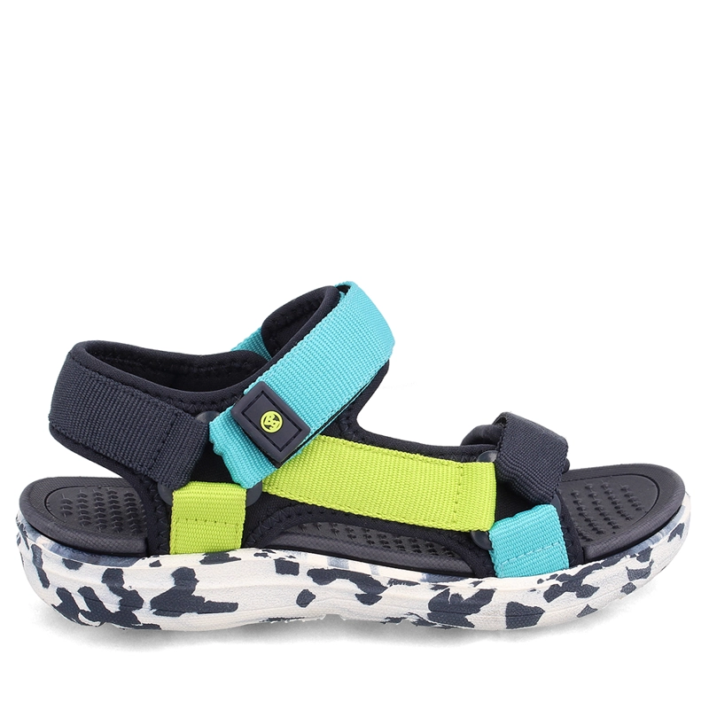 SANDALIA  NIÑO BUBBLEGUMMERS HURLEY CELESTE - 1