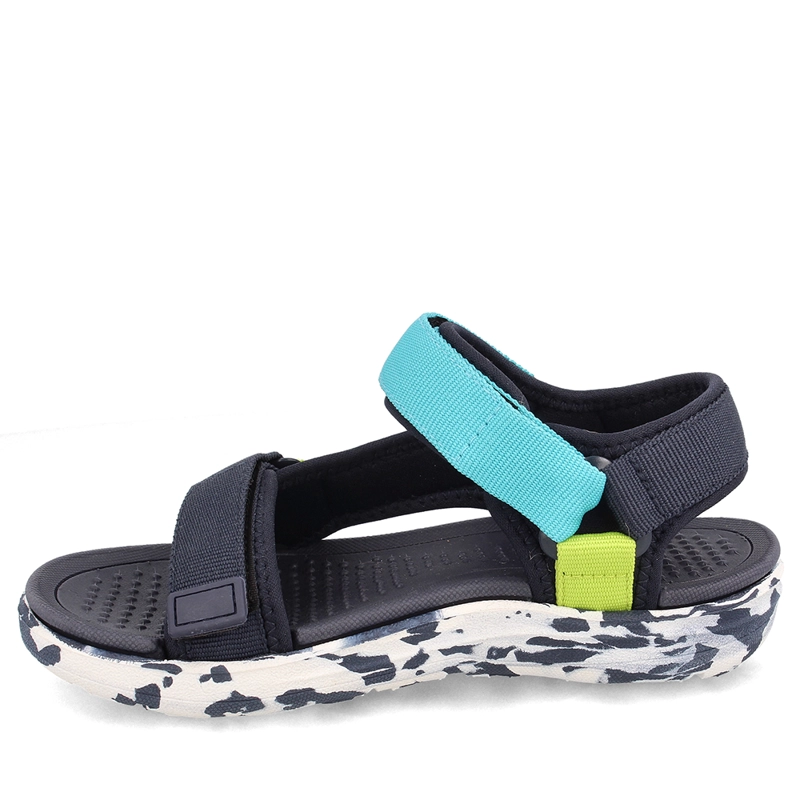 SANDALIA  NIÑO BUBBLEGUMMERS HURLEY CELESTE - 5