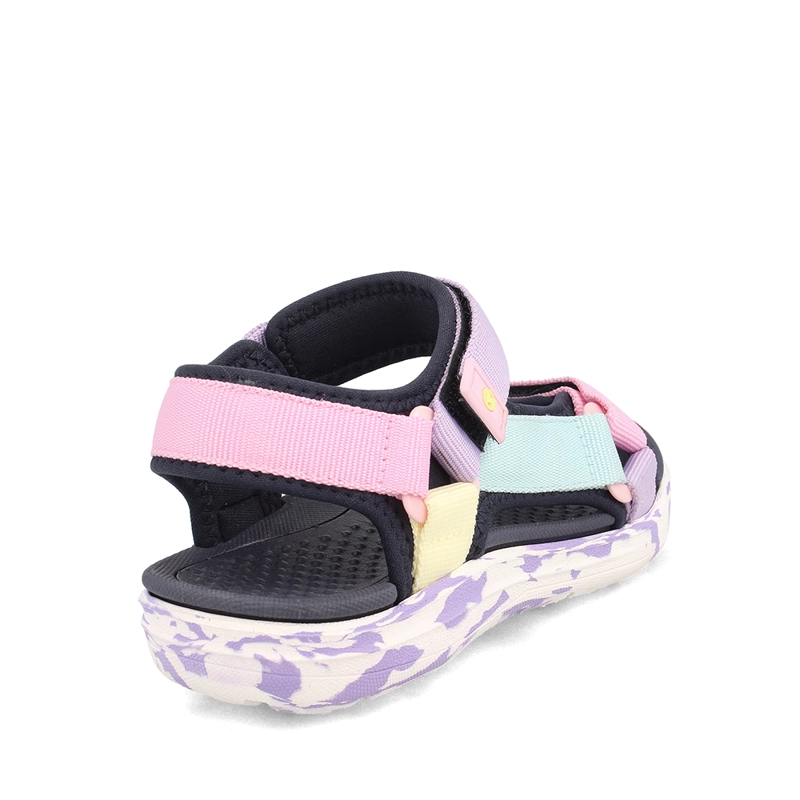 SANDALIA  NIÑA BUBBLEGUMMERS HURLEY LILA-ROSADO - 4