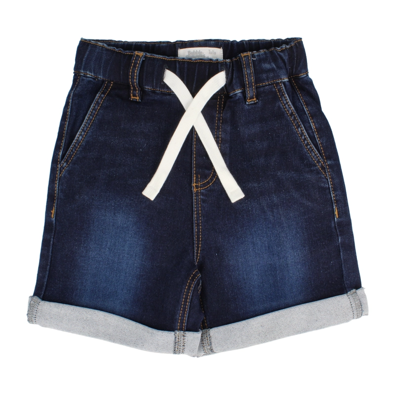SHORT NIÑO BUBBLEGUMMERS RECINO DENIM - 1