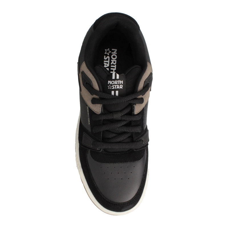 ZAPATILLA HOMBRE NORTH STAR SKATER CHUNK NEGRO - 4