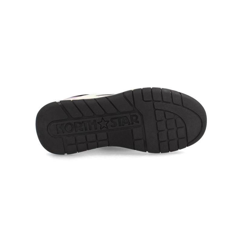 ZAPATILLA MUJER NORTH STAR SKATER CHUNK BLANCO-NEGRO - 5