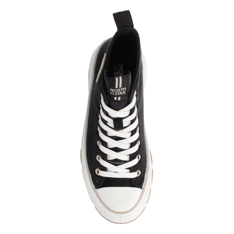 ZAPATILLA MUJER NORTH STAR HARE NEGRO - 4